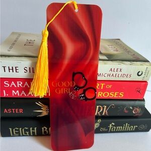 Good Girl Handcuffs Handmade Bookmark